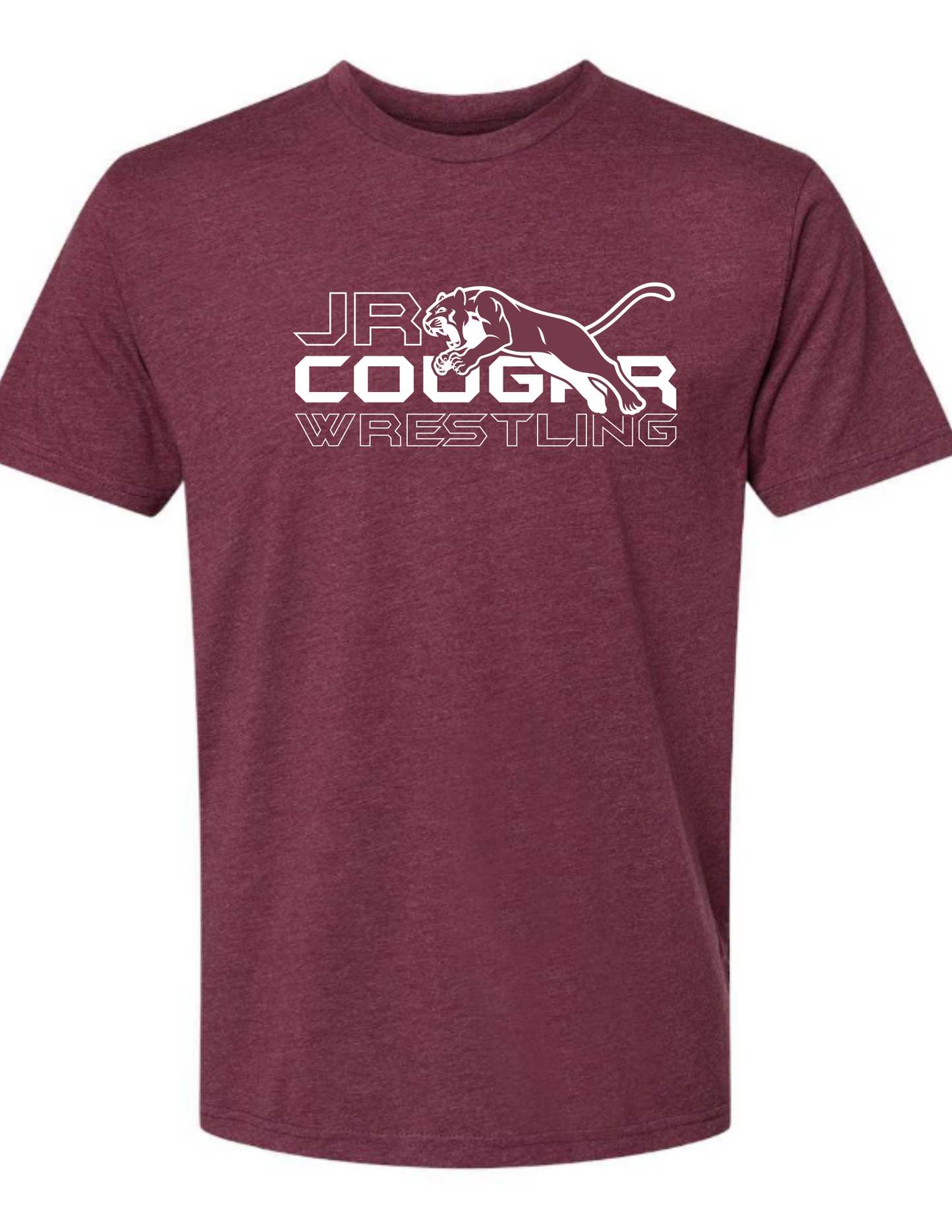 Jr Cougar Maroon T