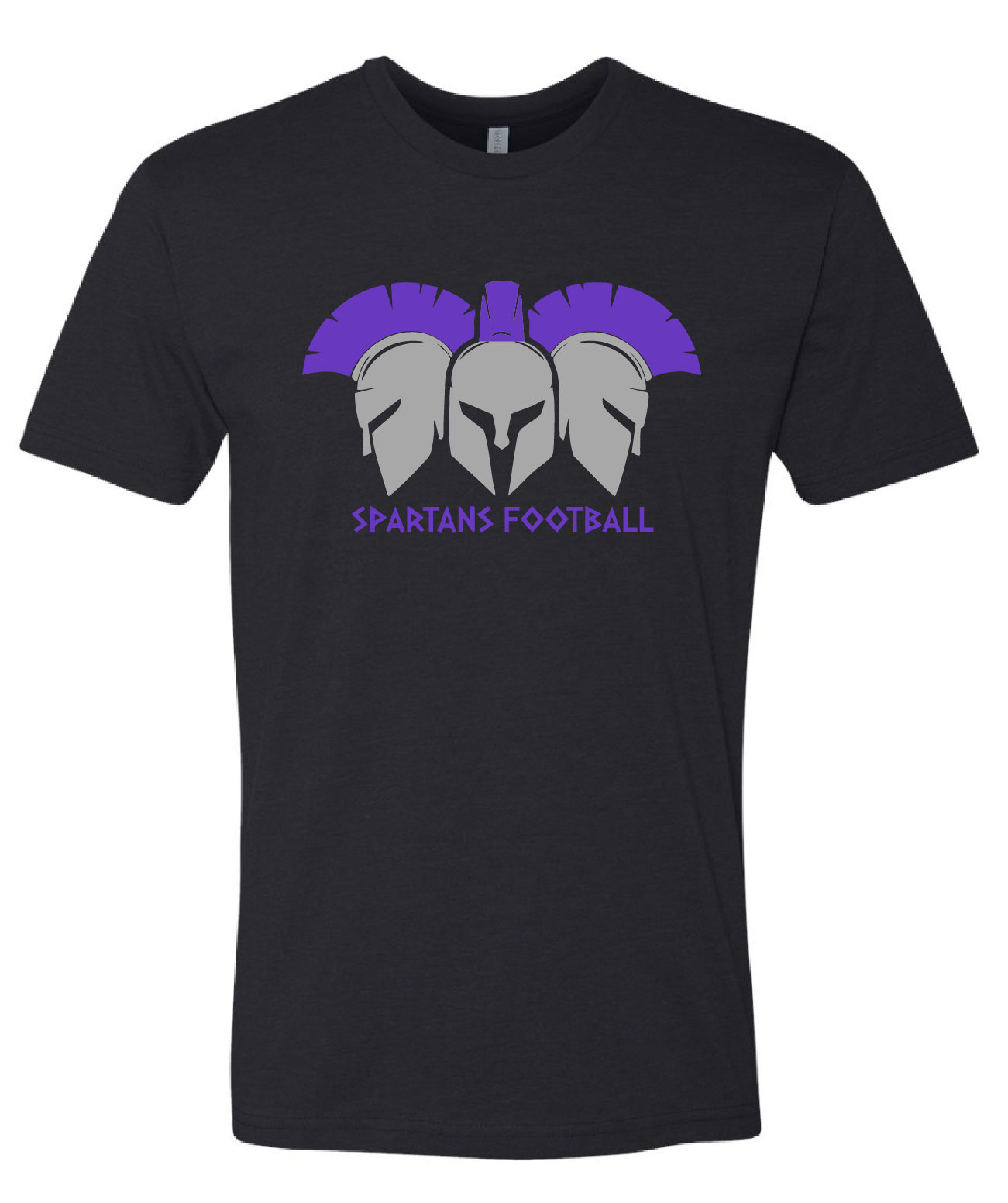 Spartan Black Tee