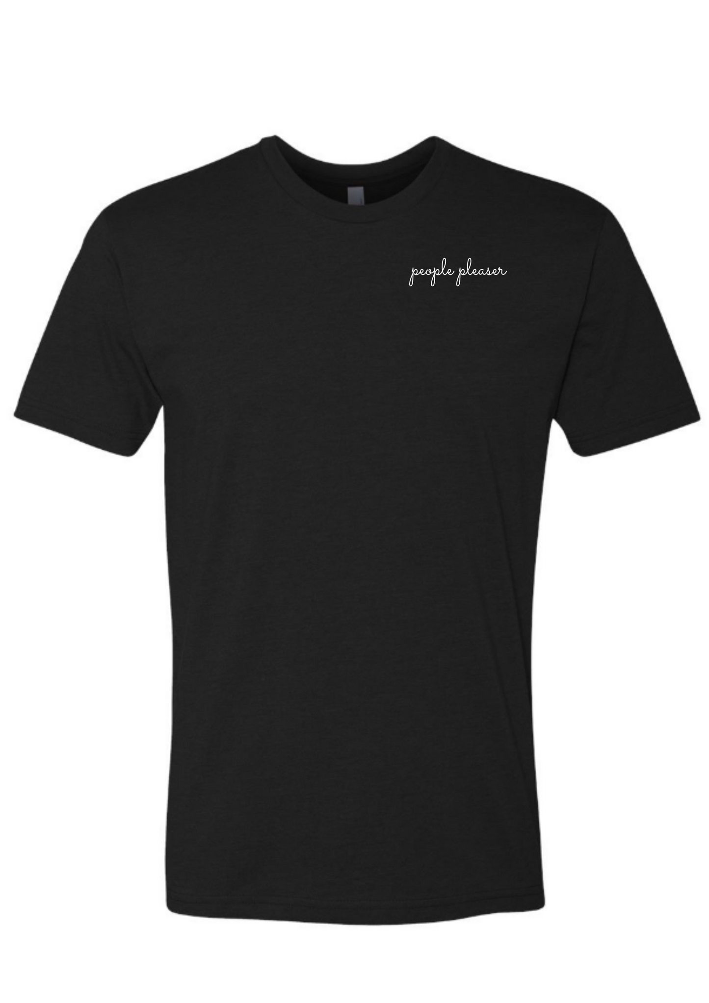 People Pleaser Black T