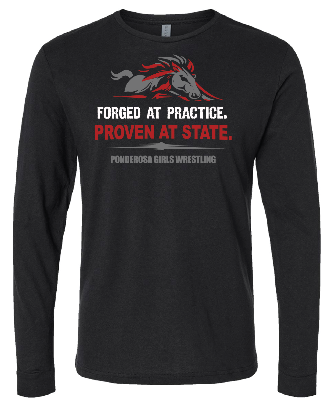 Pondo Girls Long Sleeve State Tee