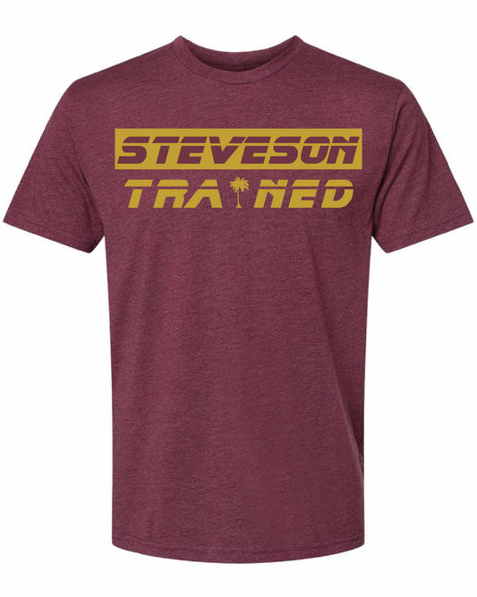 Steveson Trained Maroon Tee