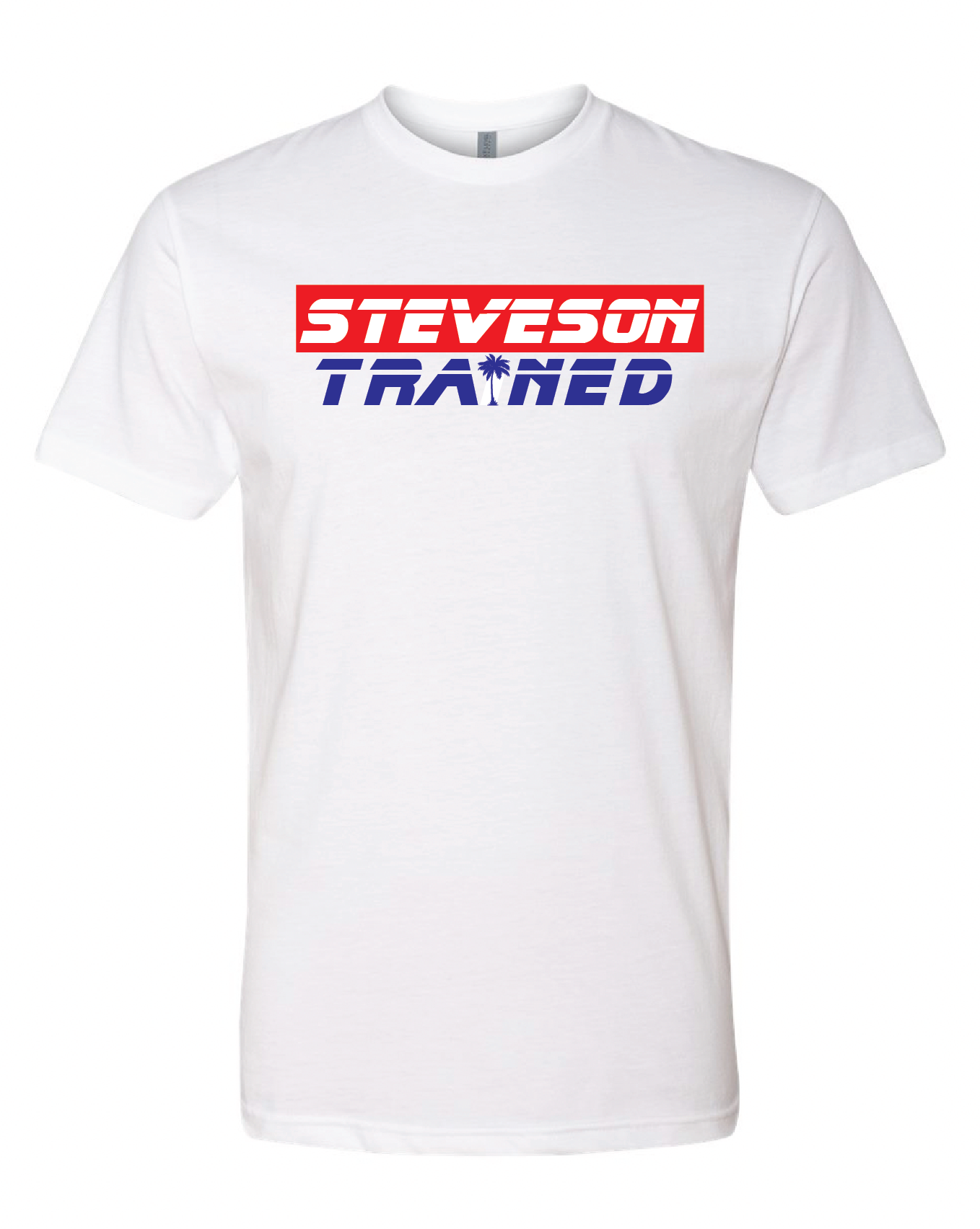 Steveson Trained White Tee