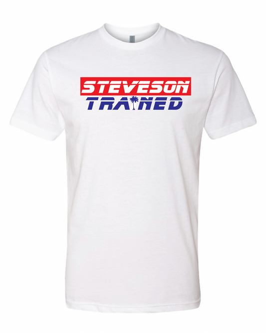 Steveson Trained White Tee