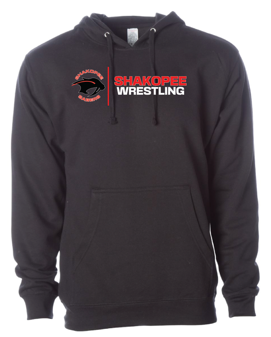 Shakopee Wrestling Black Hoodie