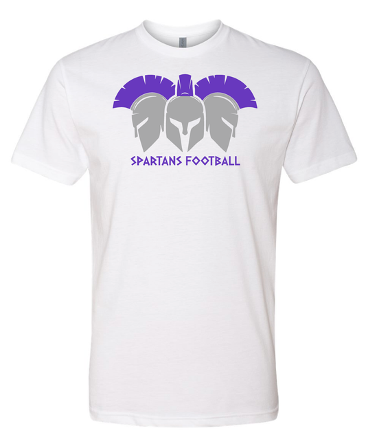 Spartan White Tee