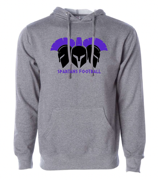 Spartan Grey Hoodie