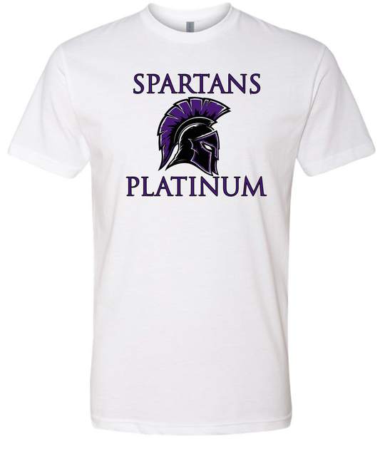 Spartan Platinum Women's White tee